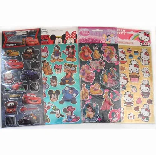Disney Various Assorted Laser Stickers