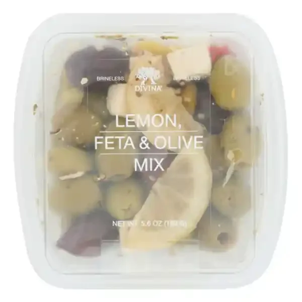 Divina Feta Olives Cup