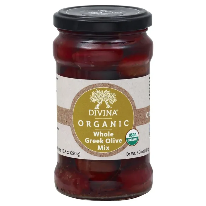 Divina, Olives, Organic Greek Olive Mix