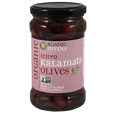 Divina Organic Sliced Kalamata Olives