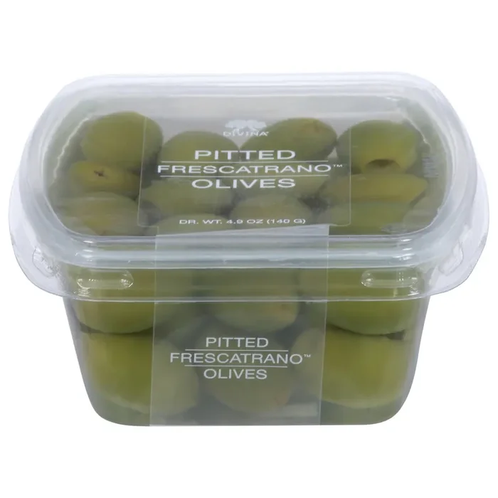 Divina Pitted Frescatrano Olives 4.9 oz