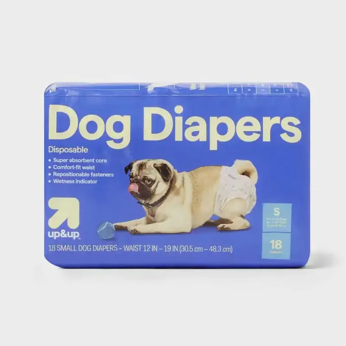 Dog Diapers – 18ct – S – up&up™