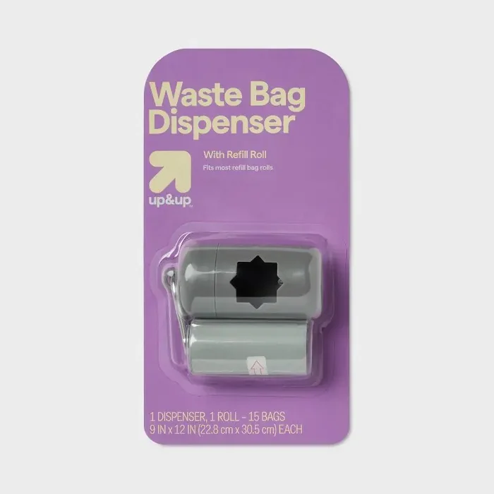Dog Waste Bag Holder – 1Roll/15ct – up&up™