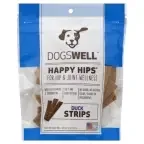 Dogswell Happy Hips Dog Treat Duck Jerky Strips