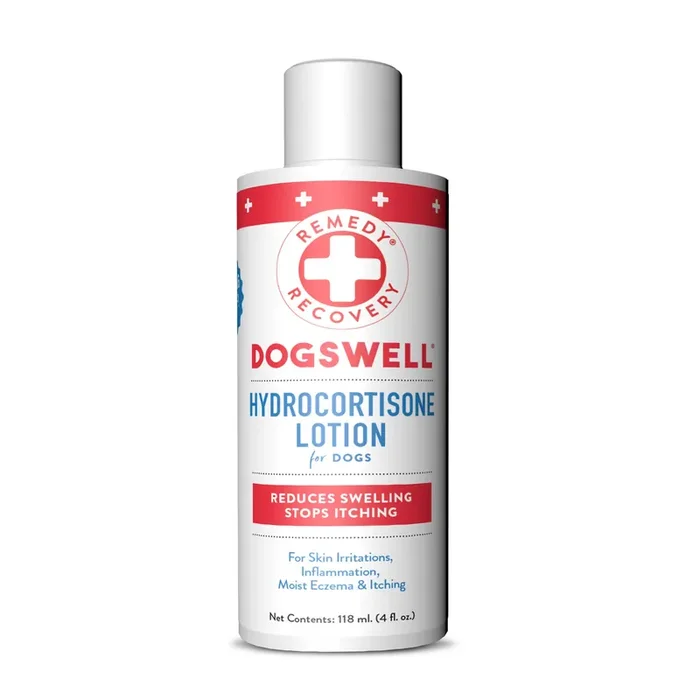 Dogswell Remedy + Recovery Pet First Aid, Hydrocortisone Lotion, 4 oz. Bottle