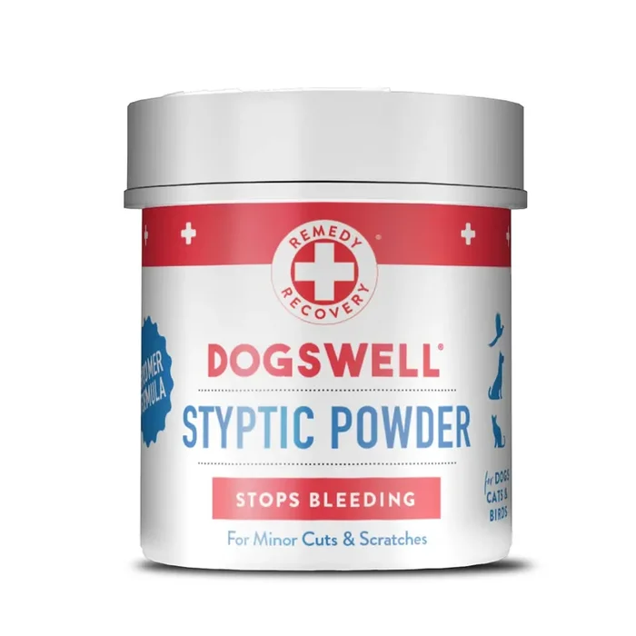Dogswell Remedy + Recovery Pet First Aid, Styptic Powder, 1.5 oz. Jar