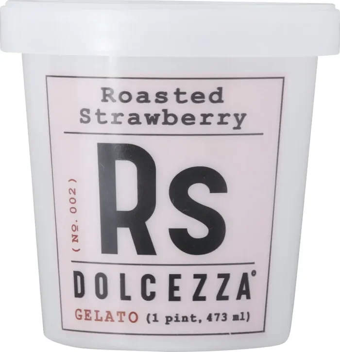 Dolcezza Gelato Pints Llc Roasted Strawberry Gelato