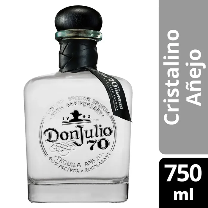 Don Julio 70 Tequila Anejo Cristalino, 750 mL