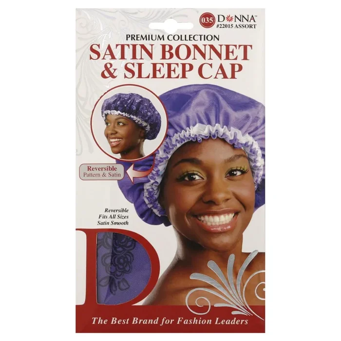 Donna Premium Satin Bonnet & Sleep Cap