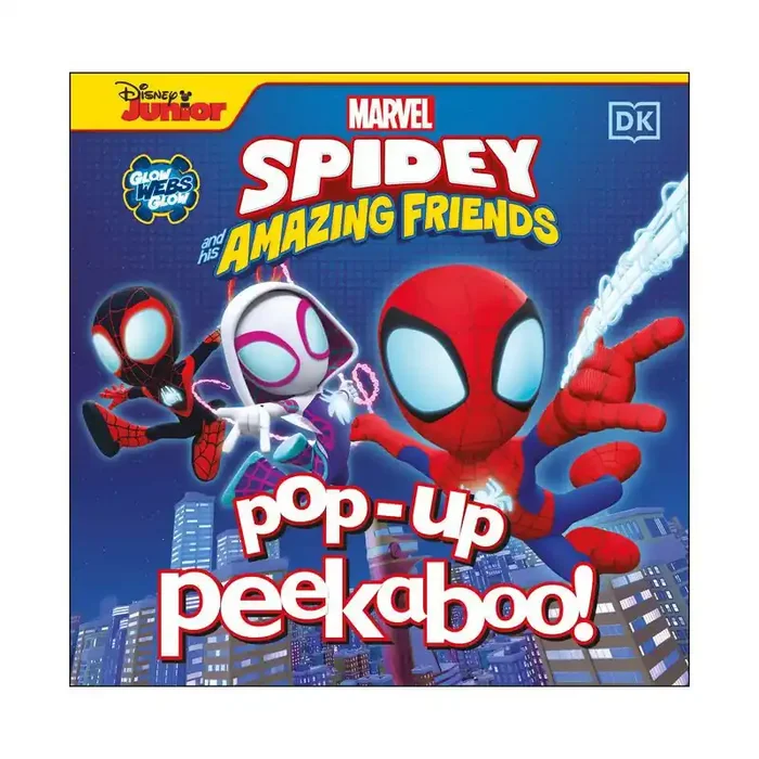 Dorling Kindersley Pop-Up Peekaboo! Marvel Spidey and His Amazing Friends – by DK (Board Book)