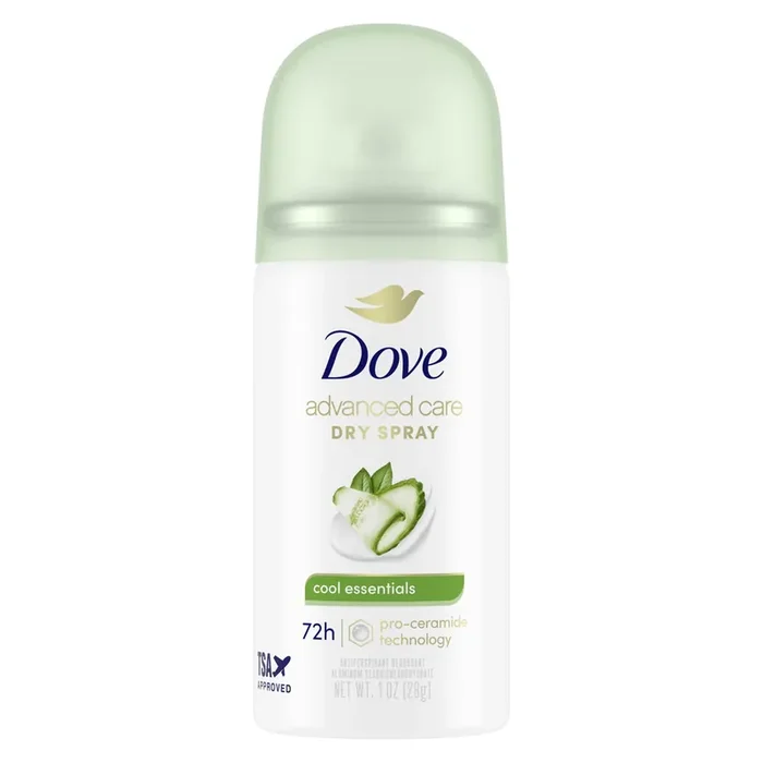 Dove Advanced Care Antiperspirant Deodorant Dry Spray Cool Essentials, 1 oz