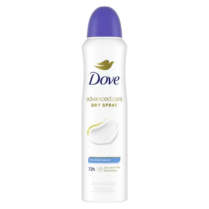 Dove Advanced Care Antiperspirant Deodorant Spray Nourished Beauty, 3.8 oz