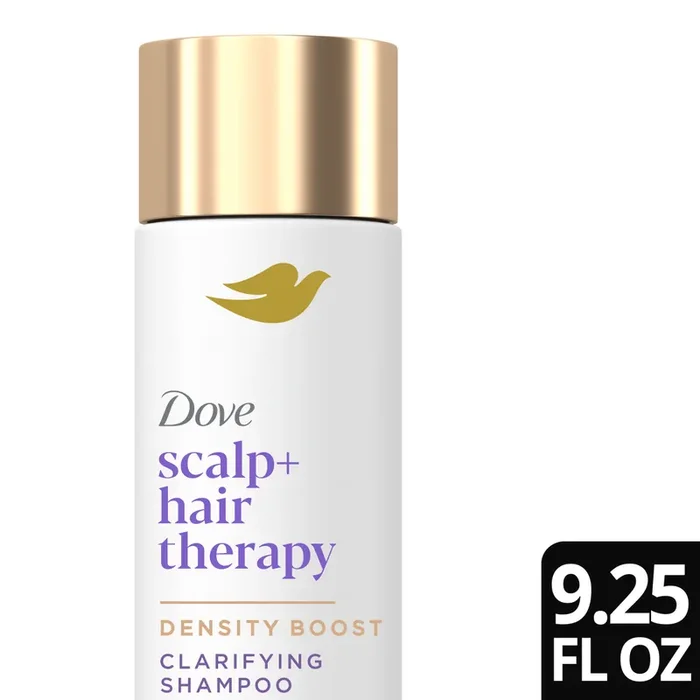 Dove Beauty Density Boost Clarifying Shampoo for Scalp and Oily Hair Treatment – 9.25oz