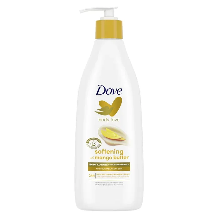 Dove Body Love Softening Body Lotion with Mango & Almond, 13.5 oz