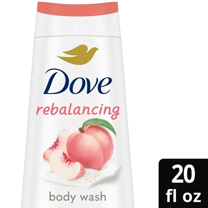Dove Body Wash Rebalancing White Peach & Rice Milk