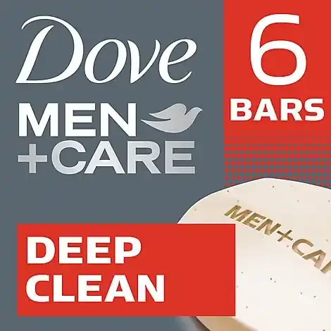 Dove Men+Care Body + Face Bar Deep Clean