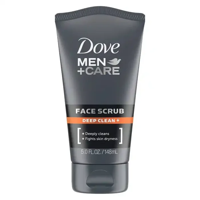 Dove Men+Care Deep Clean + Facial Cleanser Exfoliating Face Wash – 5oz