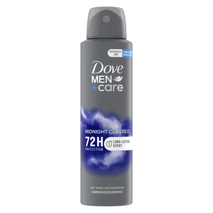 Dove Men+Care Dry Spray Antiperspirant – Midnight Classico