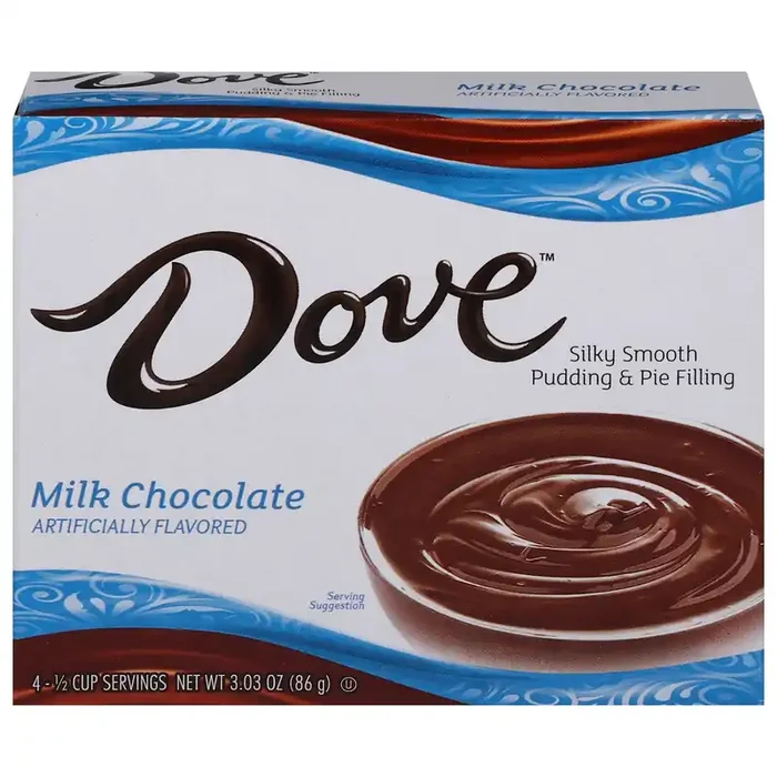 Dove Milk Chocolate Pudding & Pie Filling 3.03 oz
