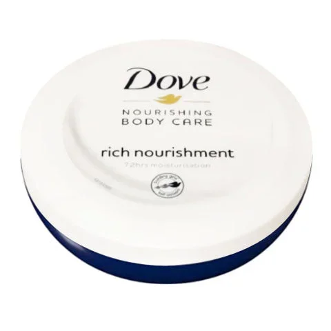 Dove Rich Nourishment Cream 72hrs Moisturisation 150ml – Case of 6