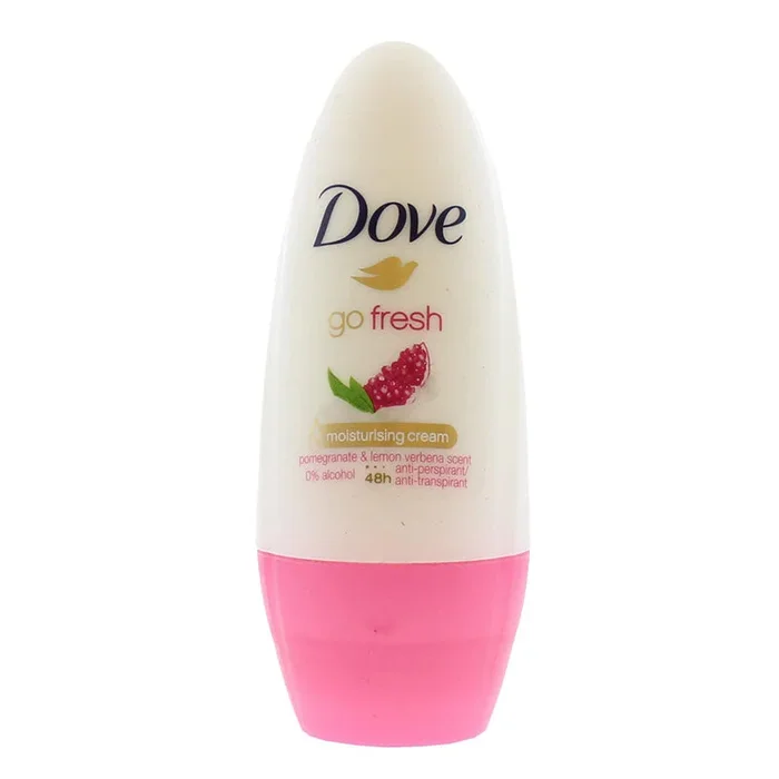 Dove Roll On Go Fresh 48h Anti-Perspirant Moisturising Cream Pomegranate & Lemon 50ml – Tray of 6