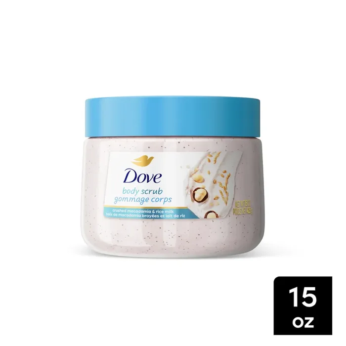 Dove Scrub Macadamia Rice Milk 425 Gr – 425 GR