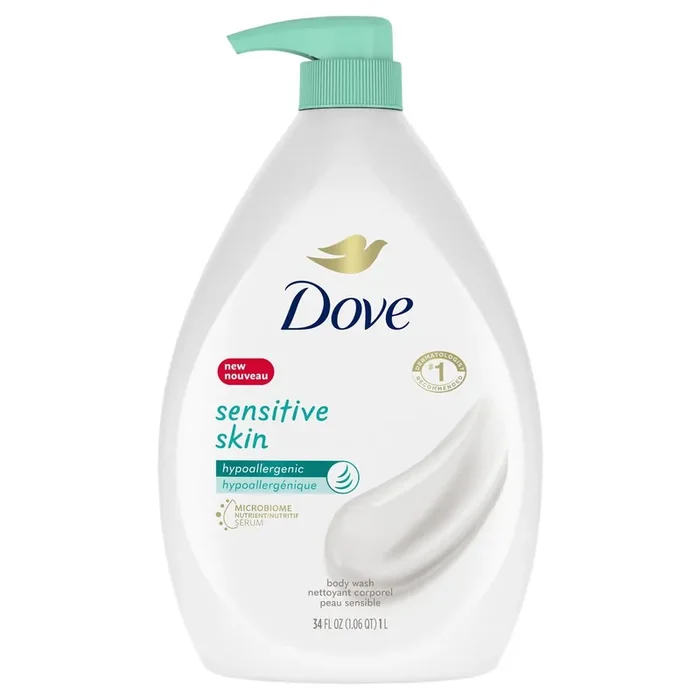 Dove Sensitive Skin Pump Body Wash