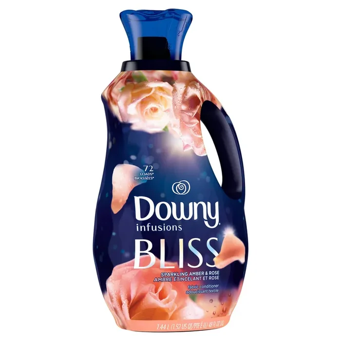 Downy Infusions Liquid Fabric Softener, Bliss, Sparkling Amber & Rose