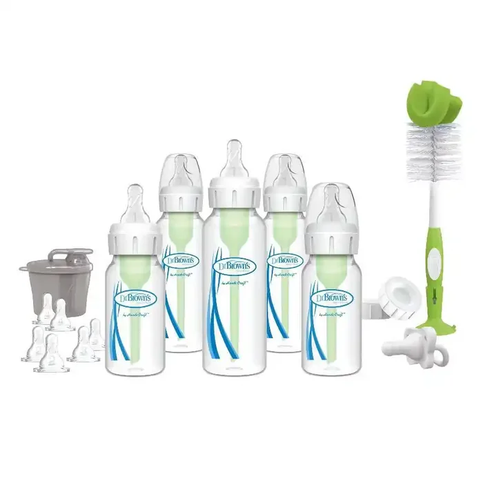 Dr. Brown‘s Anti-Colic Options+ Narrow Baby Bottle Newborn Gift Set