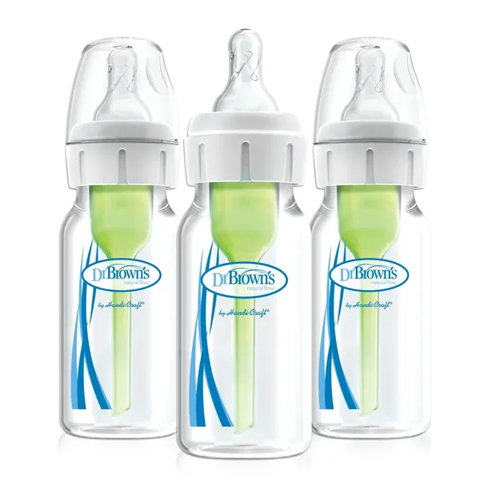 Dr. Brown‘s Dr. Brown‘‘s Options+ Anti-Colic Baby Bottles – 4oz – 3pk