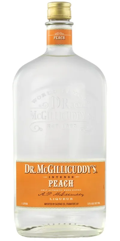 Dr. McGillicuddy‘s Peach Liqueur 1l 42 Proof