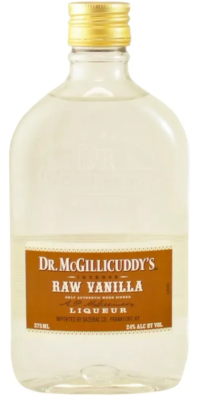 Dr. McGillicuddy‘s Raw Vanilla Liqueur 375ml Plastic Bottle 48 Proof
