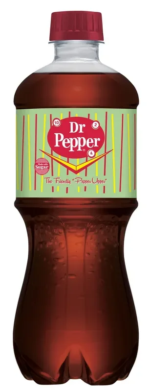 Dr Pepper Made with Sugar Soda- 20 fl oz
