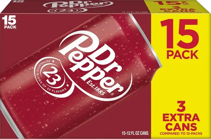 Dr Pepper Soda- 15 ct