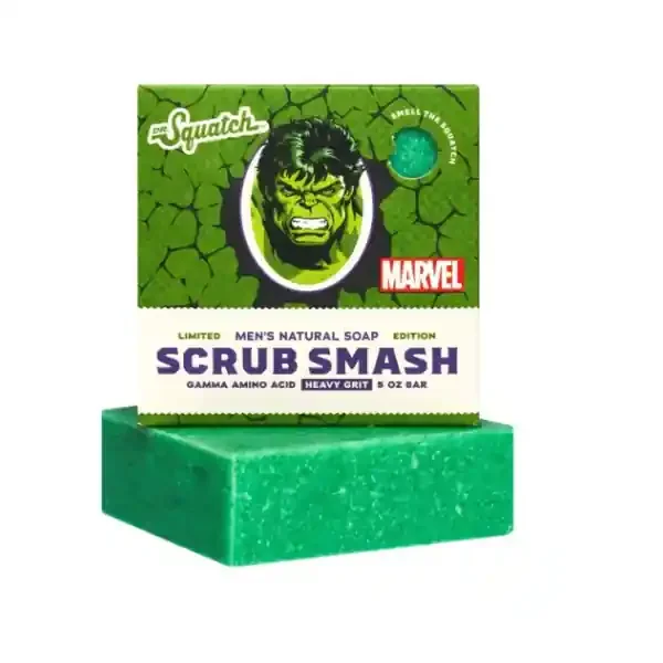 Dr Squatch Dr. Squatch Marvel Bar Soap – Scrub Smash