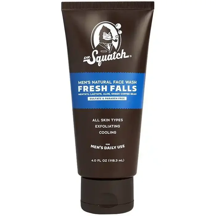 Dr. Squatch Men‘s Natural Fresh Falls Face Wash 4.0 fl oz