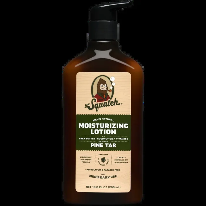 Dr. Squatch Men‘s Natural Pine Tar Moisturizing Lotion