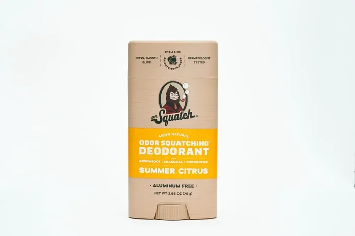 Dr. Squatch Summer Citrus Aluminum Free Deodorant