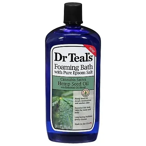 Dr Teal‘s Hemp Seed Oil Foaming Bath 34fo – 34 FZ