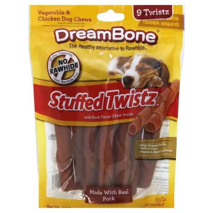 DreamBone Dream Bone Stuffed Twistz W/Pork Flavor
