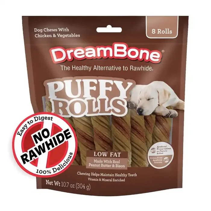DreamBone Puffy Rolls 8ct