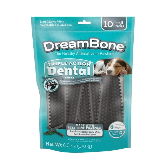 Dreambone Triple Action Charcoal Dental Sticks