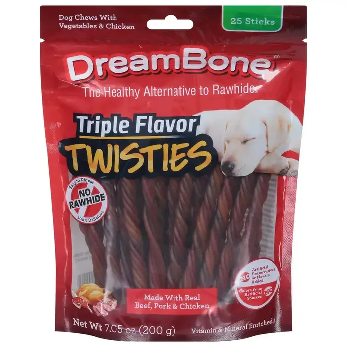Dreambone Twisties Triple Flavor
