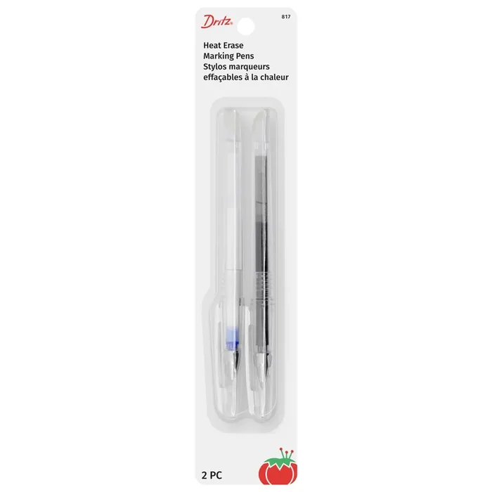 Dritz Pens Marking Heat Erase, 2pc