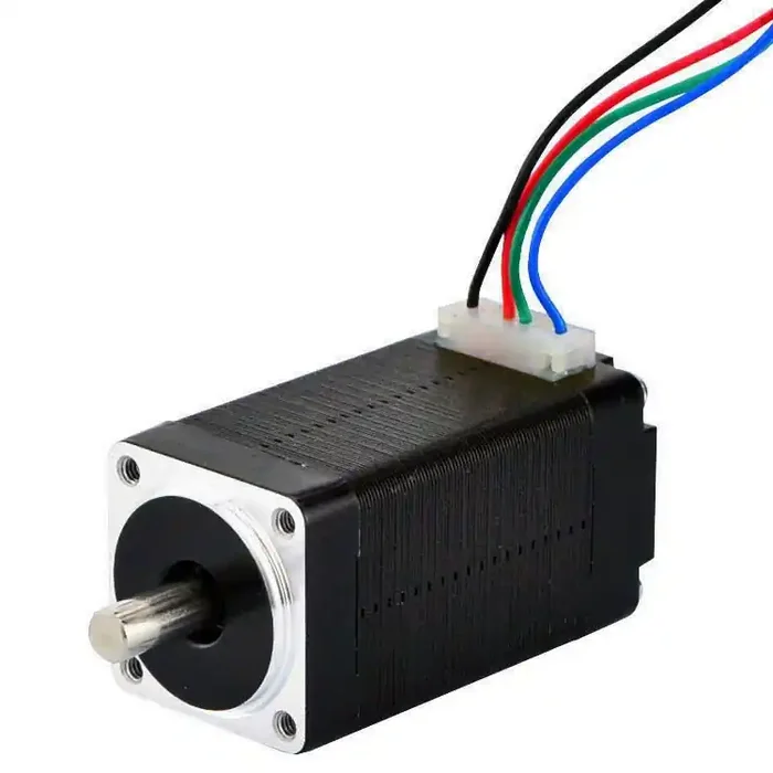 Dual Shaft Nema 8 Bipolar 4Ncm 5.7oz.in 0.6A 20x20x38mm 4 Wires