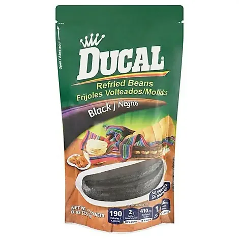 Ducal Beans Black Doy Pack – 8 Oz