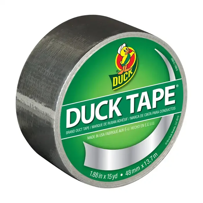 Duck 1.88″ x 15yd Duct Industrial Tape Chrome