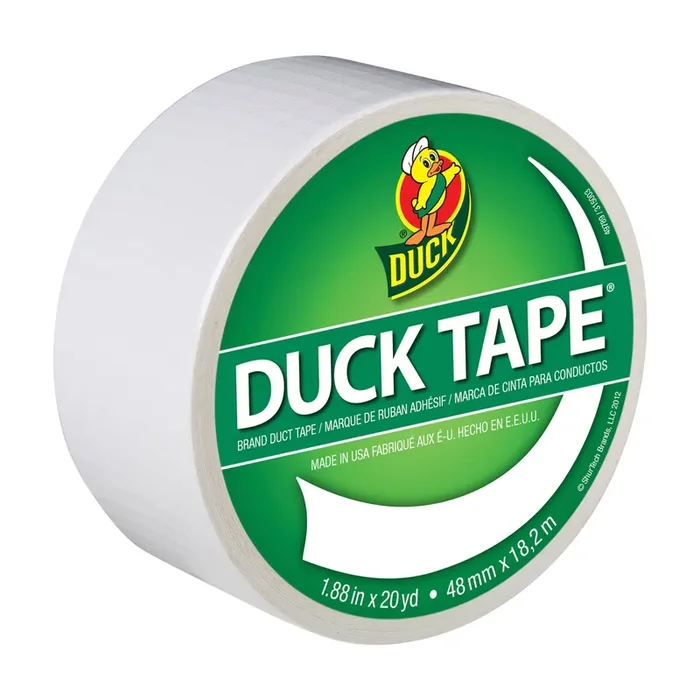 Duck 1.88″ x 20yd Duct Industrial Tape White
