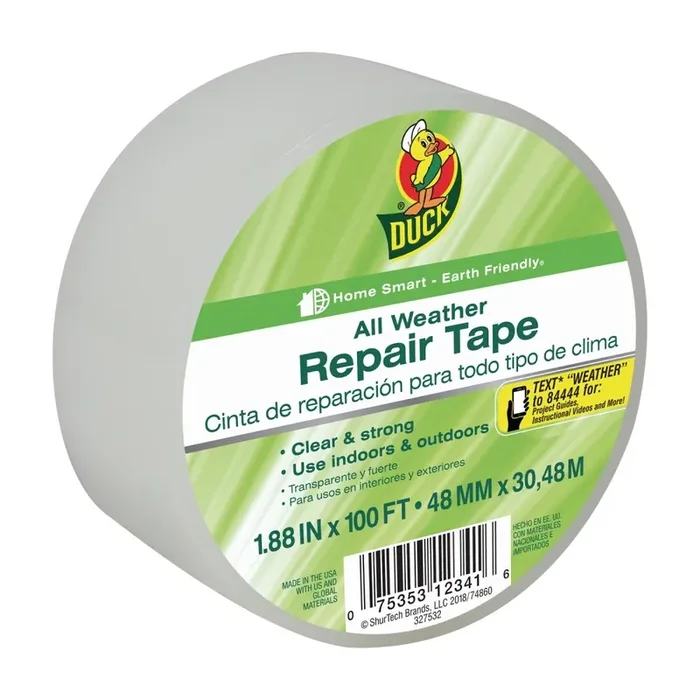 Duck All Weather Repair Tape – Clear