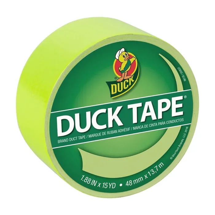 Duck Brand Fluorescent Craft Tape – Citrus